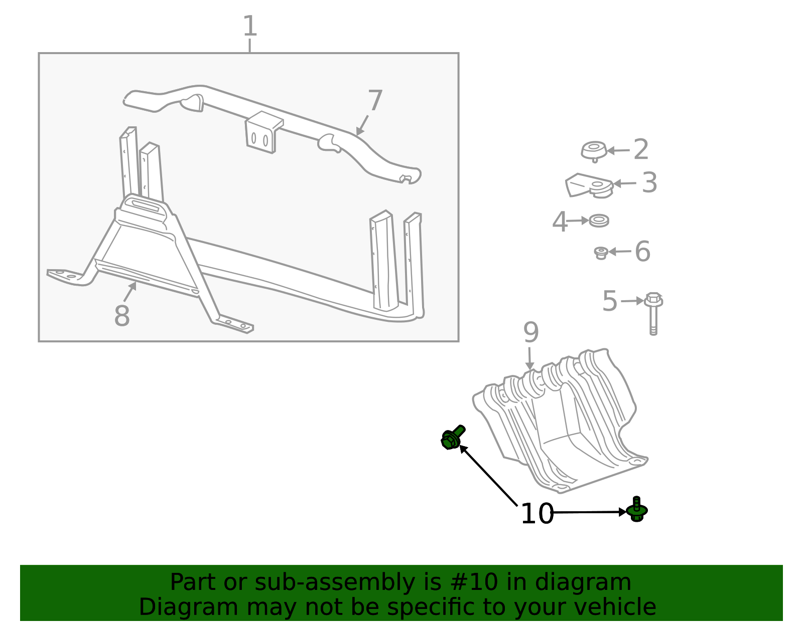 Multi-Purpose Bolt 11518341 | OEM Parts Online