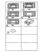 5091175AF - : AM/FM With CD And Equalizer Radio for Chrysler: 300, Aspen, PT Cruiser | Dodge: Caliber, Charger, Dakota, Durango, Magnum, Ram 1500, Ram 2500, Ram 3500 | Jeep: Commander, Compass, Grand Cherokee, Patriot Image