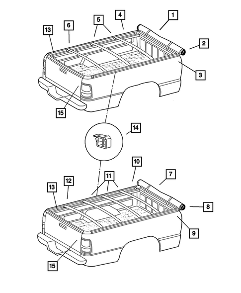 Tonneau Cover & Bed Liner for 2004 Dodge Dakota #0
