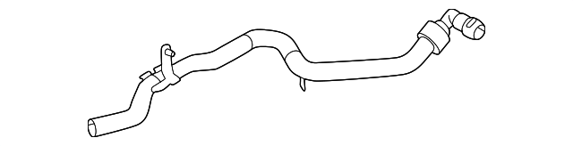 8a577a Range Rover 2022-2025 Ford Bronco Engine Coolant Hose NB3Z-8A577-B | OEM Parts Online
