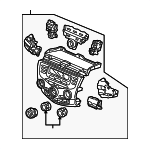 39179SDNA01ZA - Body: Trim Plate for Honda: Accord Image