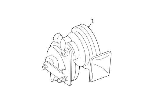 Horn for 2017 GMC Savana 2500 #0