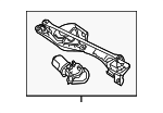 C2C34187 - Body: Wiper Motor Assembly for Jaguar Image