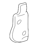 67920S01A01ZZ - Body: Lower Hinge for Honda: Accord, Civic, CR-V Image