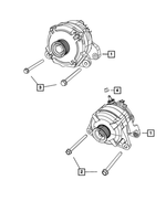 R4801769AB - Electrical: Alternator, Remanufactured for Dodge: Ram 2500 | Ram: 1500, 2500, 3500 Image