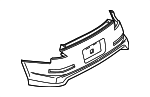 HEM221A45H - Body: Bumper Cover for Nissan: 350Z Image