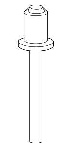 68399AD000 - Body: Side Bracket Rivet for Nissan: 350Z, 370Z, Z Image