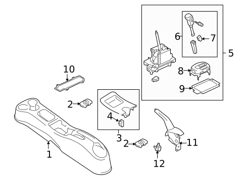 Switches for 2011 Nissan Cube #2