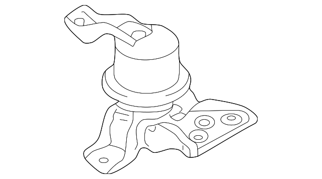MR491479 - Side Mount 2002-2007 Mitsubishi Lancer