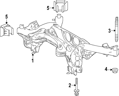 Suspension Mounting for 2025 Toyota GR Corolla #1