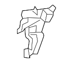 31425463 - Body: Outer Bracket for Volvo: S60, S60 Cross Country, V60, V60 Cross Country Image