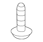 986124 - Body: Valance Panel Screw for Volvo: S40, S60, S60 Cross Country, S80, V40, V60, V60 Cross Country, XC60 Image