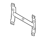 31391625 - Body: License Bracket for Volvo: C30, C70, S60, S60 Cross Country, S80, S90, V50, V60, V60 Cross Country, V70, V90, V90 Cross Country, XC60, XC70 Image