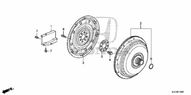 Torque Converter for 2014 Honda Ridgeline #0