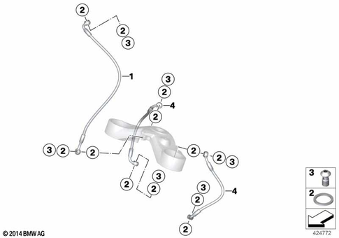 Brake Lines for 2009 BMW-Motorrad HP2 Sport #3