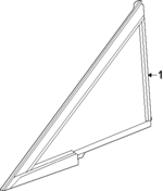 86558851 - : Fixed Glass for Chevrolet: Equinox EV Image