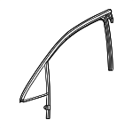 85044407 - Body: Run Weather-strip for Acura: ZDX Image