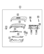 7ZH90ZDMAA - Interior Trim: Console Armrest for Mopar Image