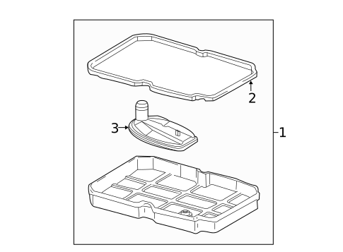 Transmission Components for 2017 Mercedes-Benz Metris #1