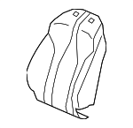 81121TYAA51ZA - Body: Seat Back Cover for Acura Image