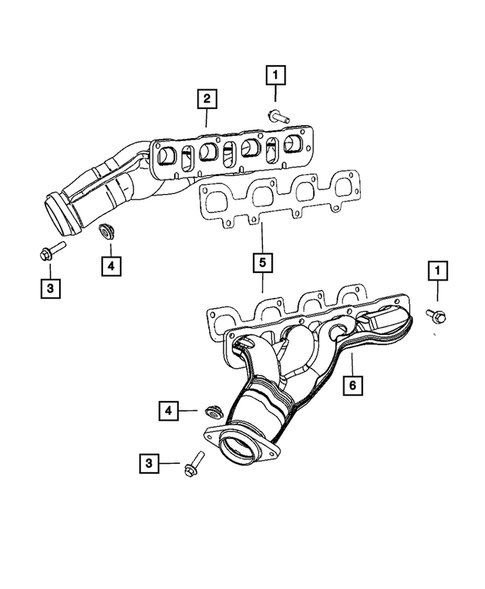 Manifolds for 2007 Jeep Grand Cherokee #0