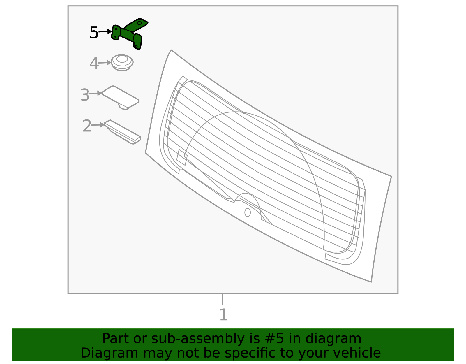 2010-2013 Kia Lift Gate Glass Connector 87116-2L000 | OEM Parts Online