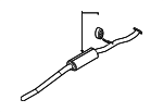 28650P1350 - Exhaust: Muffler for Kia Image