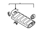 28710P1340 - Exhaust: Rear Muffler for Kia Image