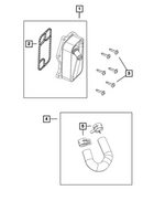 4893770AD - Engine: Engine Oil Cooler for Mopar Image