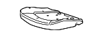 22738923 - Body: Seat Cushion Pad for Cadillac: CTS Image