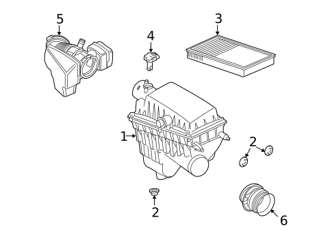 Air Intake for 2009 Land Rover Range Rover #0