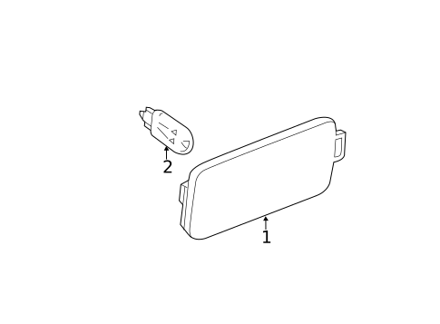 Side Marker Lamps for 2014 Audi RS7 #1