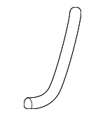 9064660481 - Steering: Upper Return Hose for Mercedes-Benz: Sprinter 1500, Sprinter 2500, Sprinter 3500, Sprinter 3500XD Image