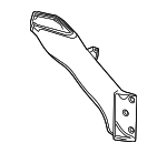 84291345 - : Transmission Fluid Cooler Baffle for Chevrolet: Corvette Image