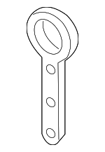 6E103390AS - Engine: Lift Bracket for Audi: A7 Quattro, A8 Quattro, Q5, Q7, S5, SQ5 Image