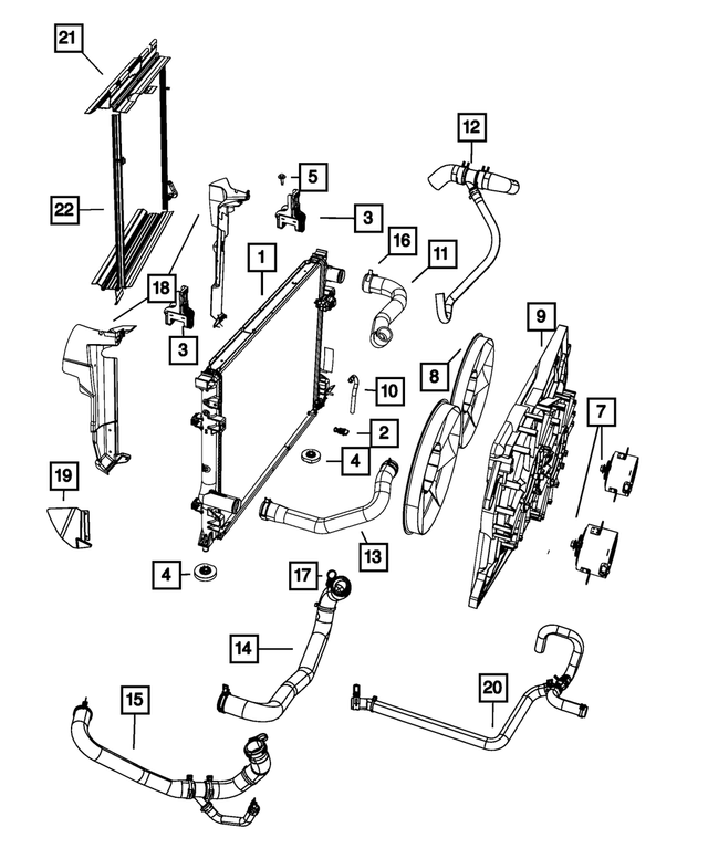 2AMR2767AA - Cooling: Engine Cooling Radiator for Mopar Image image