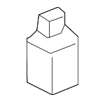 96125F2000 - Body: Charging Port for Hyundai Image