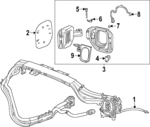 24053706 - Electrical: Charging Port for Chevrolet: Silverado EV | GMC: Sierra EV Image