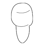 10157701 - Body: Cap for Buick: Century, Regal | Chevrolet: Impala, Lumina, Monte Carlo, Venture | Oldsmobile: Intrigue, Silhouette | Pontiac: Grand Prix, Montana, Trans Sport Image