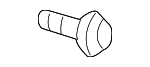 11517863 - Body: Hinge Pivot Bolt for Chevrolet: Impala, Lumina, Monte Carlo | Pontiac: Grand Prix Image