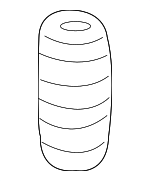 10309494 - Body: Bumper for Buick: Century, Regal | Chevrolet: Camaro, Impala, Lumina, Monte Carlo, Venture | Oldsmobile: Cutlass Supreme, Intrigue, Silhouette | Pontiac: Grand Prix, Montana, Trans Sport Image