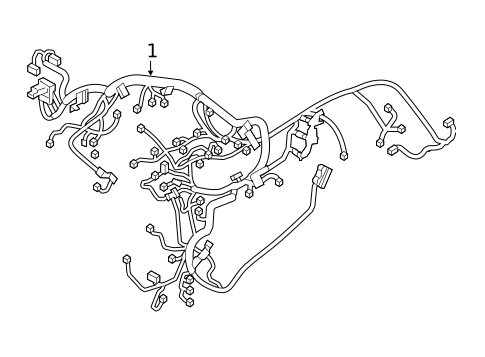 Wiring Harness for 2020 Nissan Armada #0