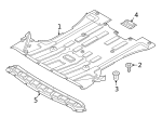 7147201307 - Body: Under Cover Retainer Nut for BMW Image