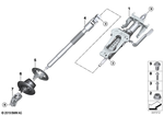 32306865576 - Steering: Manually Adjust. Steering Column for BMW Image