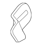 51479135768 - Body: Seat Belt Cover for BMW: X6 Image