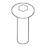 7142756133 - Body: License Bracket Screw for Mini Image