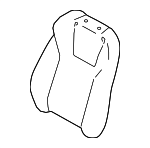64150FL312BH - Body: Seat Back Cover for Subaru Image