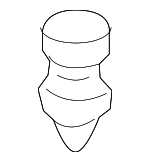 99711013701 - Engine: Air Cleaner Assembly Clip for Porsche: 911 Image