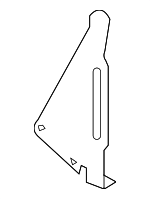 11926AL50A - Cooling System: Mount Bracket for Nissan: 350Z Image