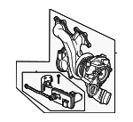11655A34710 - Engine: Turbocharger for BMW Image